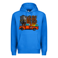 True Royal small town fall Premium Hoodie - CowhideDigitalArt