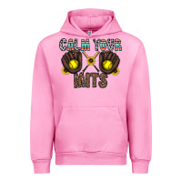 Fuchsia Pink calm your mits Urban Hoodie - CowhideDigitalArt