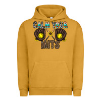 Pigment Peanut Butter calm your mits Urban Hoodie - CowhideDigitalArt