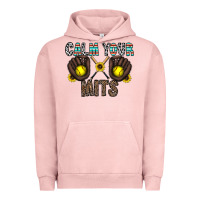 Pigment Salmon calm your mits Urban Hoodie - CowhideDigitalArt