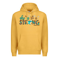 Mustard she is strong Premium Hoodie - HRA Design Shop