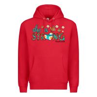 Red she is strong Premium Hoodie - HRA Design Shop