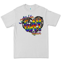 Dove Grey woke up gay again Premium Tee - SublimationCraftShop