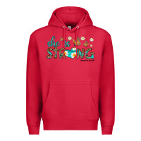 Cardinal she is strong Premium Hoodie - HRA Design Shop