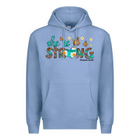She Is Strong Premium Hoodie | Teevron