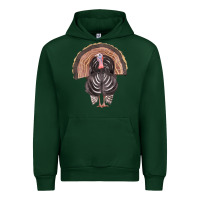 Foreset Green turkey Urban Hoodie - FaDigitalArtStudio