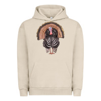Pigment French Oak turkey Urban Hoodie - FaDigitalArtStudio