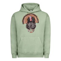 Pigment Oil Green turkey Urban Hoodie - FaDigitalArtStudio