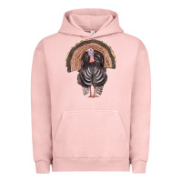 Pigment Salmon turkey Urban Hoodie - FaDigitalArtStudio