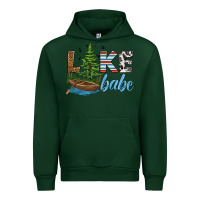 Forest Green lake babe Urban Hoodie - HRA Design Shop