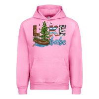 Fuchsia Pink lake babe Urban Hoodie - HRA Design Shop