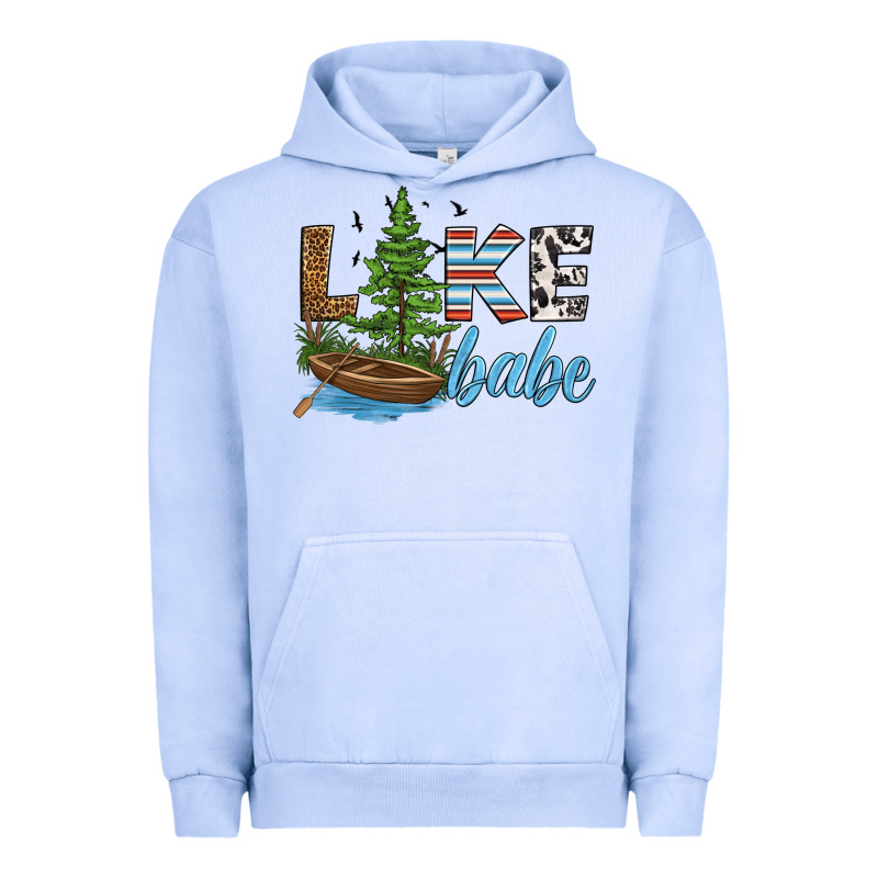 Lake Babe Urban Hoodie by HRA Design Shop | Teevron