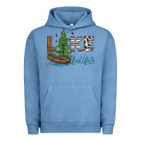 Pigment Pebble Blue lake babe Urban Hoodie - HRA Design Shop