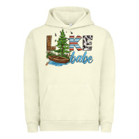 Pigment Pistachio lake babe Urban Hoodie - HRA Design Shop