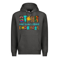 Charcoal Heather stars cant shine without darkness Premium Hoodie - HRA Design Shop