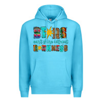 Ocean Blue stars cant shine without darkness Premium Hoodie - HRA Design Shop