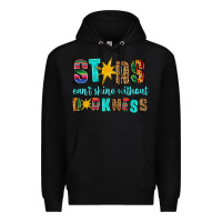Black stars cant shine without darkness Premium Hoodie - HRA Design Shop