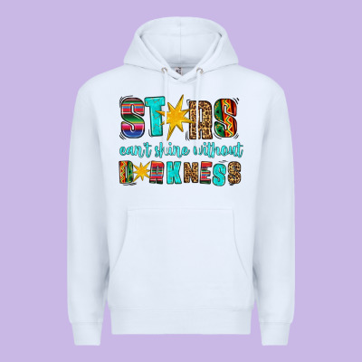 Stars Cant Shine Without Darkness Premium Hoodie Designed By Hra Design Shop