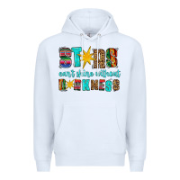 White stars cant shine without darkness Premium Hoodie - HRA Design Shop