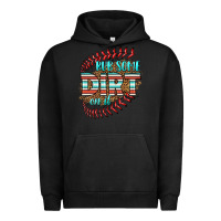 Pigment Black rub some dirt on it softball Urban Hoodie - HRA Design Shop