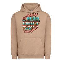 Pigment Burro rub some dirt on it softball Urban Hoodie - HRA Design Shop