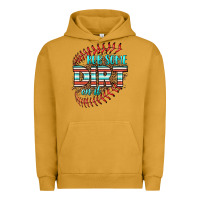 Pigment Peanut Butter rub some dirt on it softball Urban Hoodie - HRA Design Shop