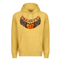 Antique Gold Thankful Premium Hoodie - CowhideDigitalArt