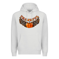 Dove Grey Thankful Premium Hoodie - CowhideDigitalArt