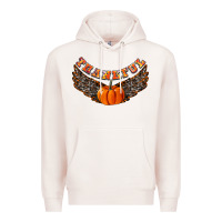 Pale Pink Thankful Premium Hoodie - CowhideDigitalArt