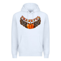 White Thankful Premium Hoodie - CowhideDigitalArt