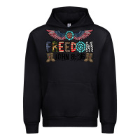 Black freedom john Urban Hoodie - CowhideDigitalArt