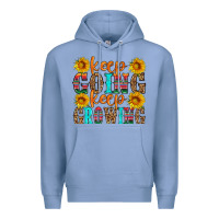 Colony Blue keep going keep growing Premium Hoodie - HRA Design Shop