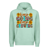 Seafoam keep going keep growing Premium Hoodie - HRA Design Shop