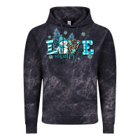 Cloud Black love winter Vintage Hoodie - AdoDesignShop