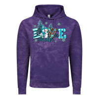 Cloud Purple love winter Vintage Hoodie - AdoDesignShop