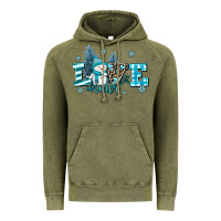 Vintage Olive love winter Vintage Hoodie - AdoDesignShop