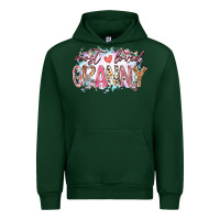 Foreset Green most loved granny Urban Hoodie - RacoonDesign