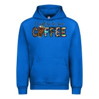 Cobalt i could go for some coffee Urban Hoodie - CowhideDigitalArt