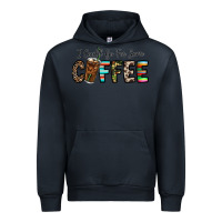 Navy i could go for some coffee Urban Hoodie - CowhideDigitalArt