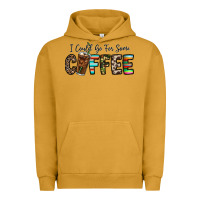 Pigment Peanut Butter i could go for some coffee Urban Hoodie - CowhideDigitalArt