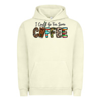 Pigment Pistachio i could go for some coffee Urban Hoodie - CowhideDigitalArt