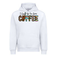 White i could go for some coffee Urban Hoodie - CowhideDigitalArt