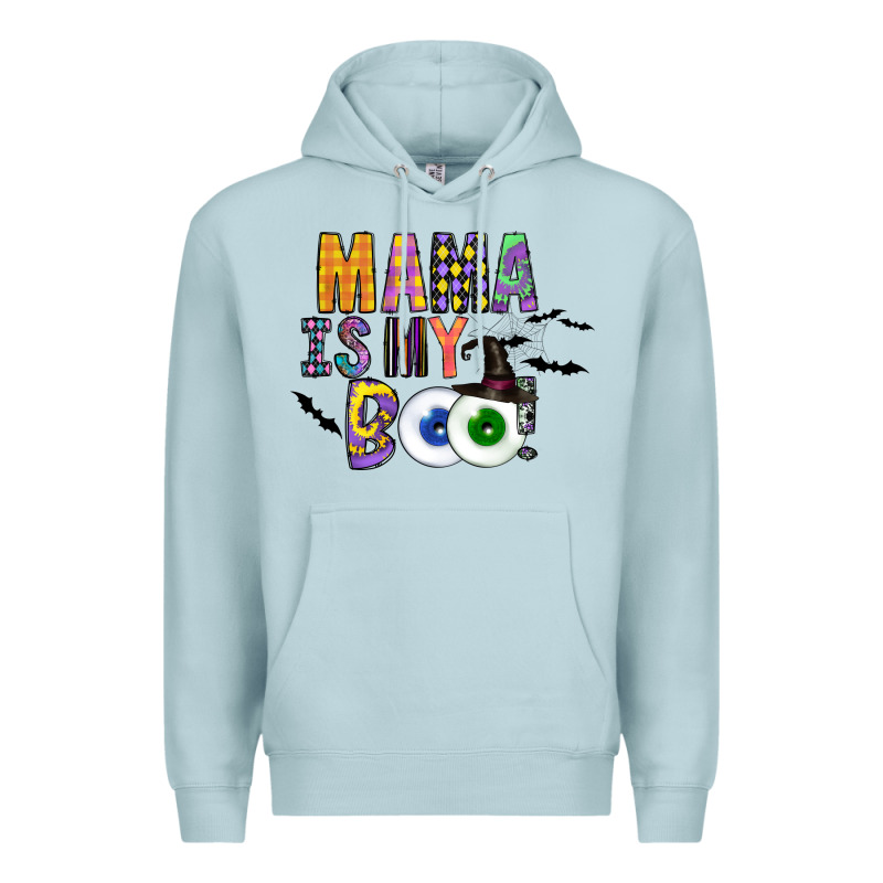 Mama Is My Boo Premium Hoodie by CowhideDigitalArt | Teevron