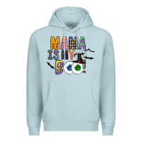 Blue Mist Mama is my Boo Premium Hoodie - CowhideDigitalArt