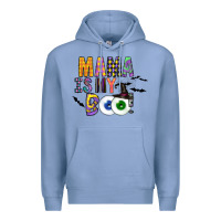 Colony Blue Mama is my Boo Premium Hoodie - CowhideDigitalArt