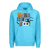 Ocean Blue Mama is my Boo Premium Hoodie - CowhideDigitalArt