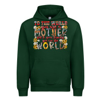 Foreset Green mother world Urban Hoodie - RacoonDesign