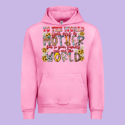 Mother World Urban Hoodie Designed By Racoondesign