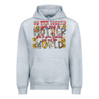 Heather Grey mother world Urban Hoodie - RacoonDesign