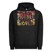 Pigment Black mother world Urban Hoodie - RacoonDesign